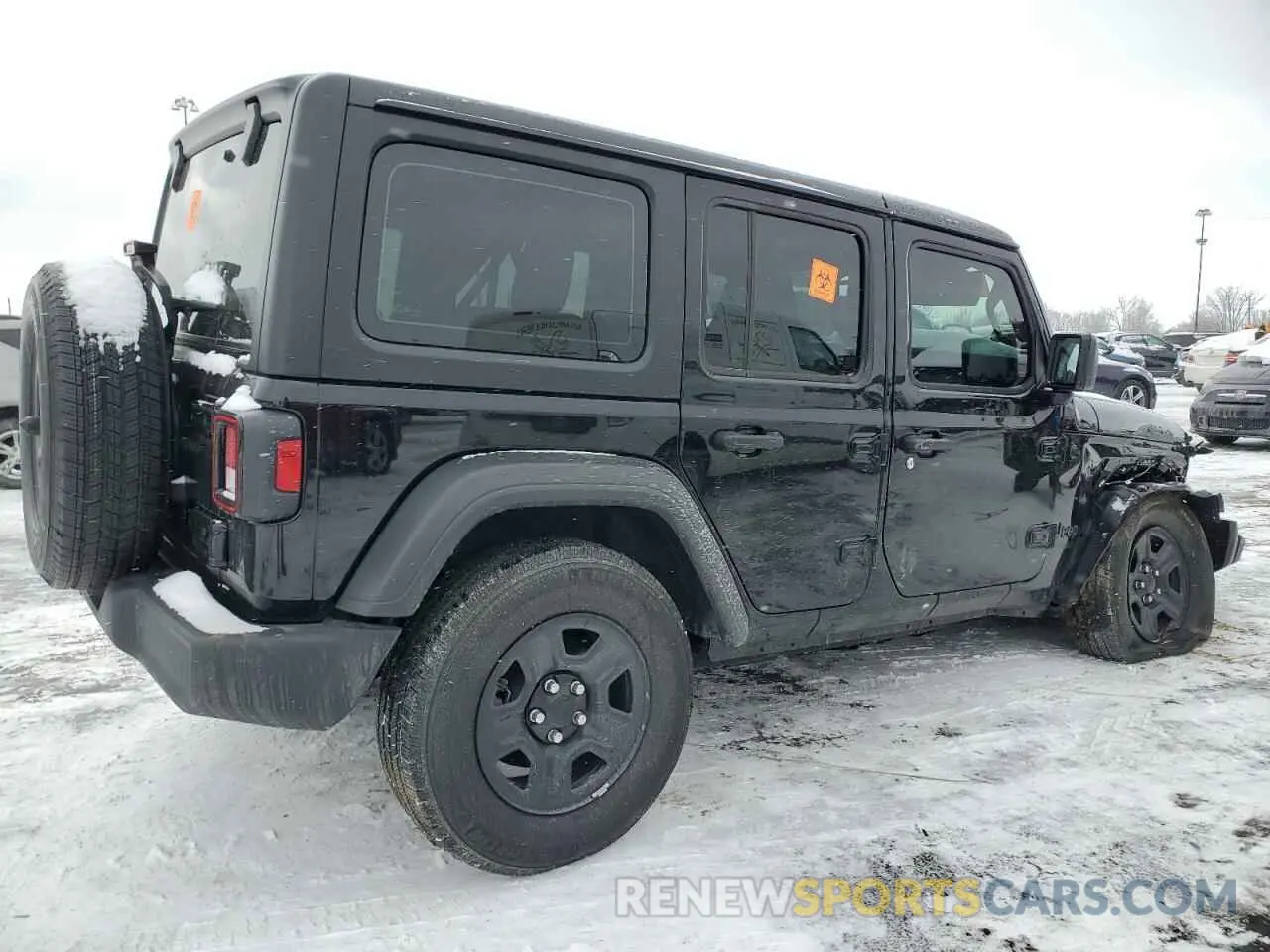3 fotografías del automóvil dañado 1C4HJXDG7NW227321 JEEP WRANGLER 2022
