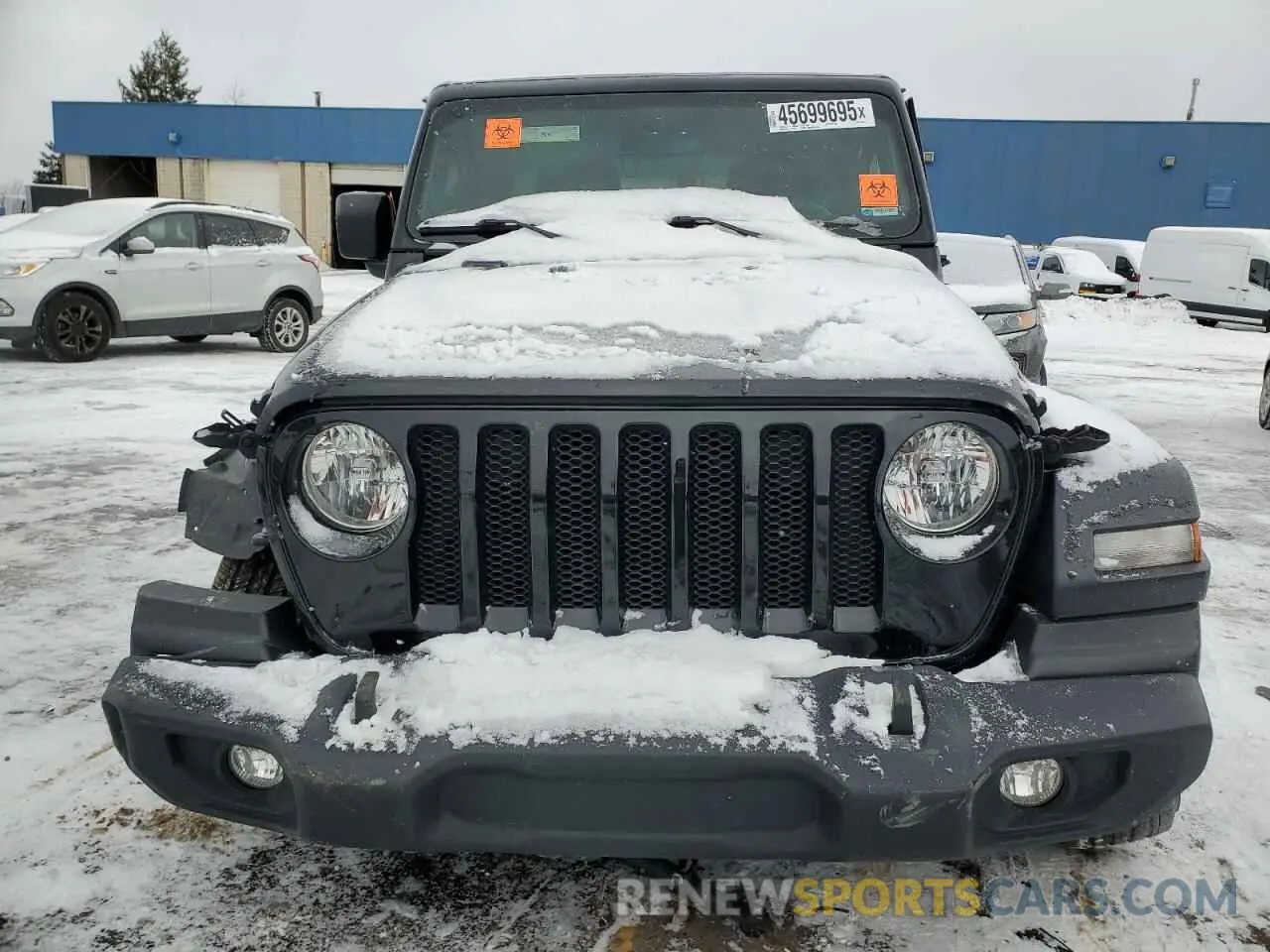 5 fotografías del automóvil dañado 1C4HJXDG7NW227321 JEEP WRANGLER 2022