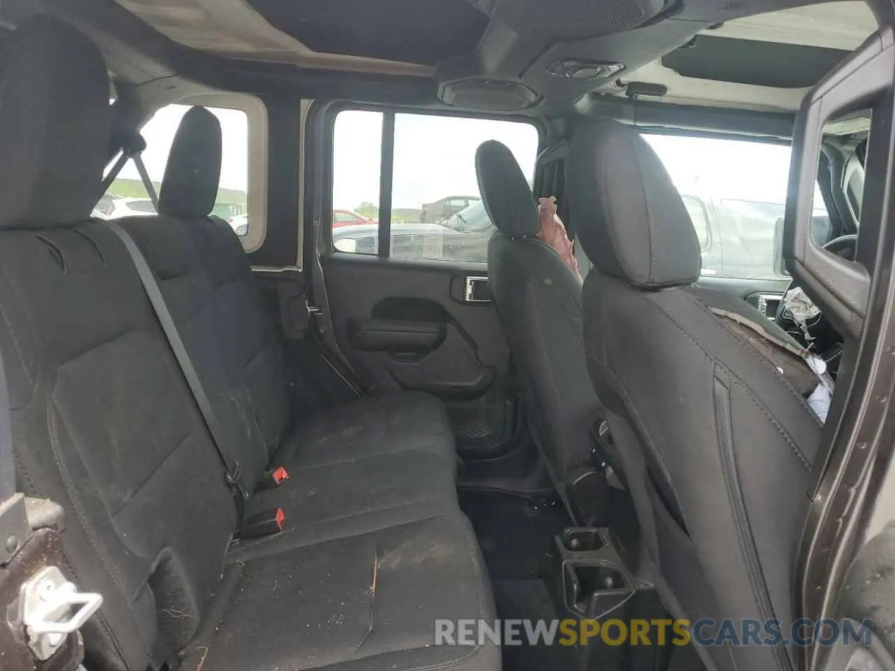 10 fotografías del automóvil dañado 1C4HJXDG9NW149351 JEEP WRANGLER 2022