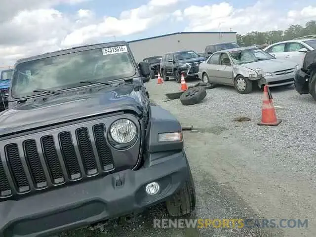 14 fotografías del automóvil dañado 1C4HJXDG9NW149351 JEEP WRANGLER 2022
