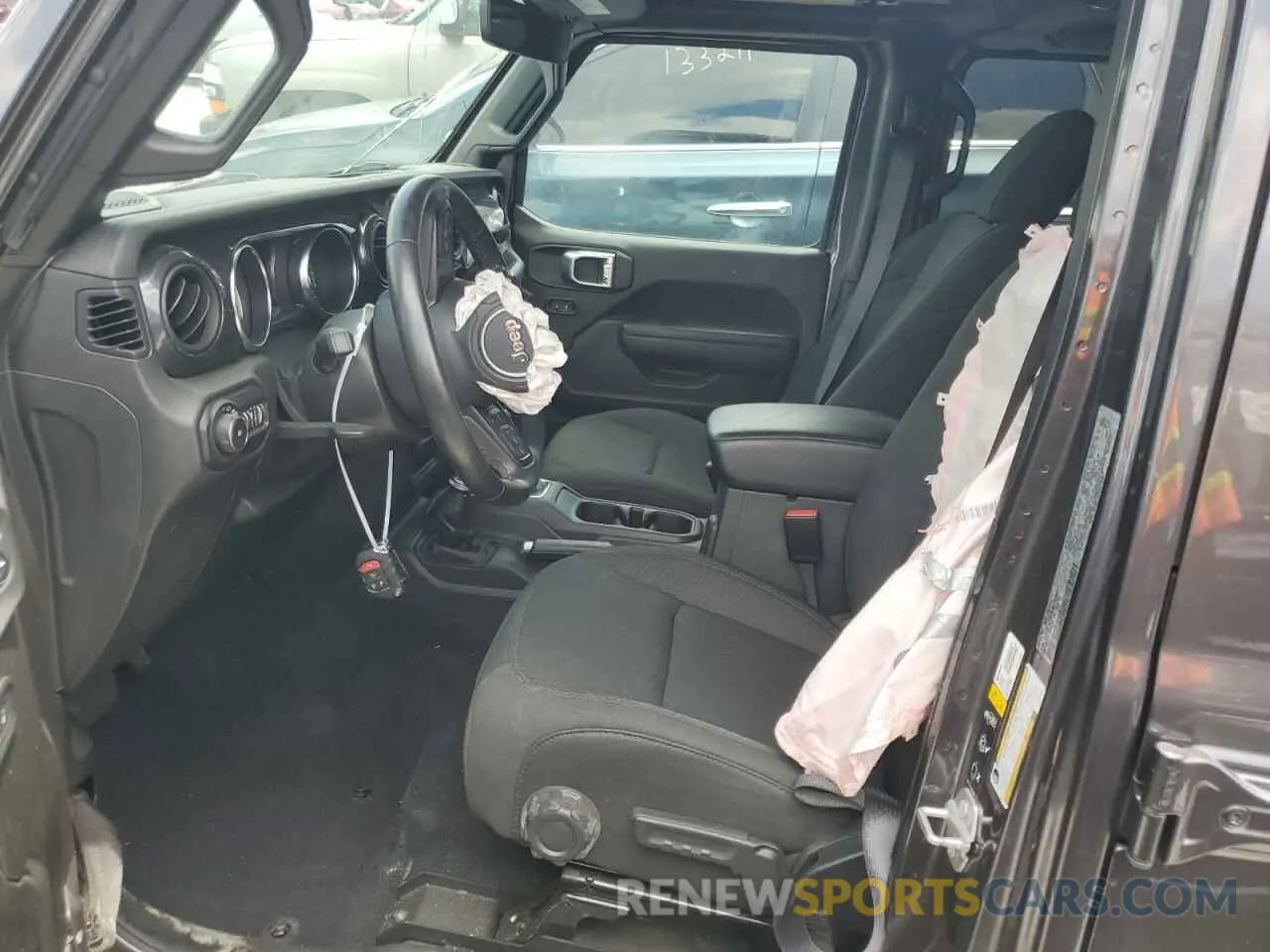 7 fotografías del automóvil dañado 1C4HJXDG9NW149351 JEEP WRANGLER 2022