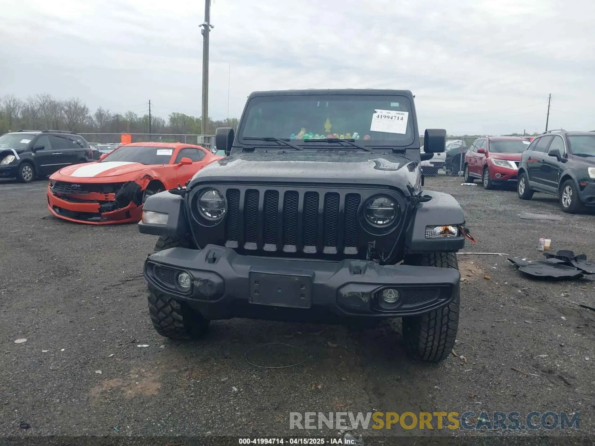12 fotografías del automóvil dañado 1C4HJXDM8NW135415 JEEP WRANGLER 2022