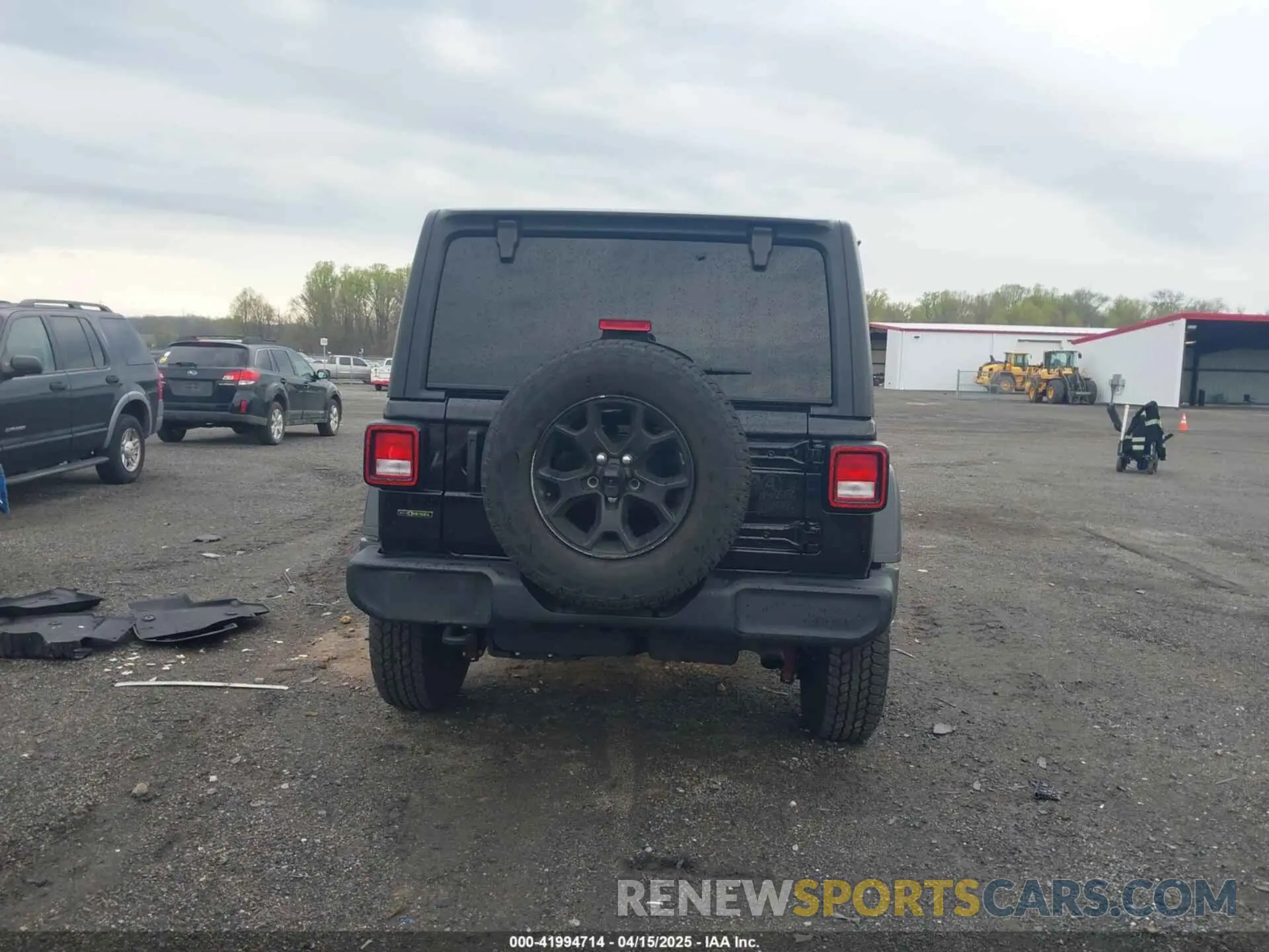 16 fotografías del automóvil dañado 1C4HJXDM8NW135415 JEEP WRANGLER 2022