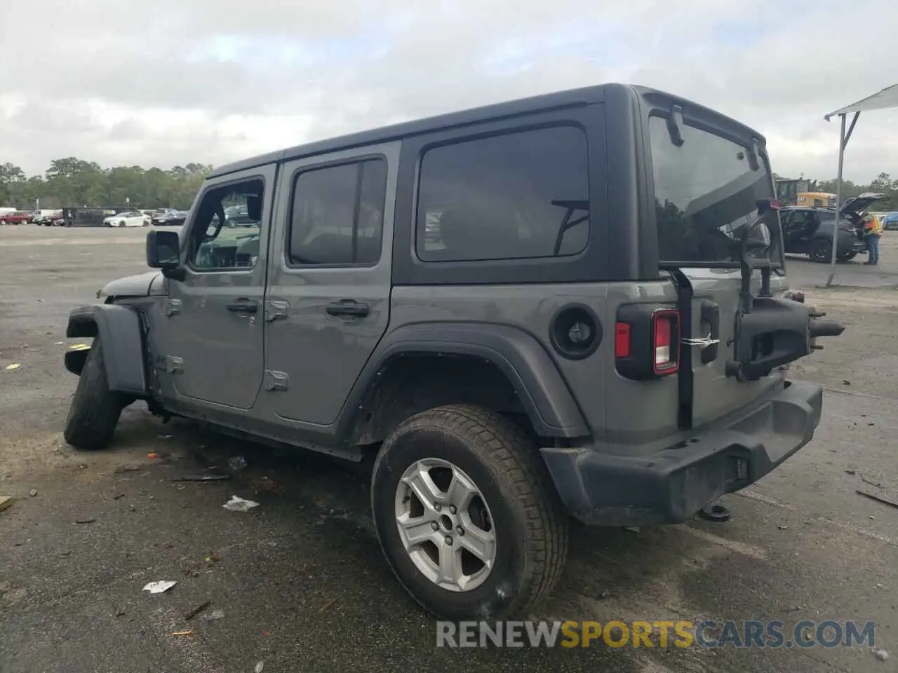 2 fotografías del automóvil dañado 1C4HJXDN2NW251007 JEEP WRANGLER 2022