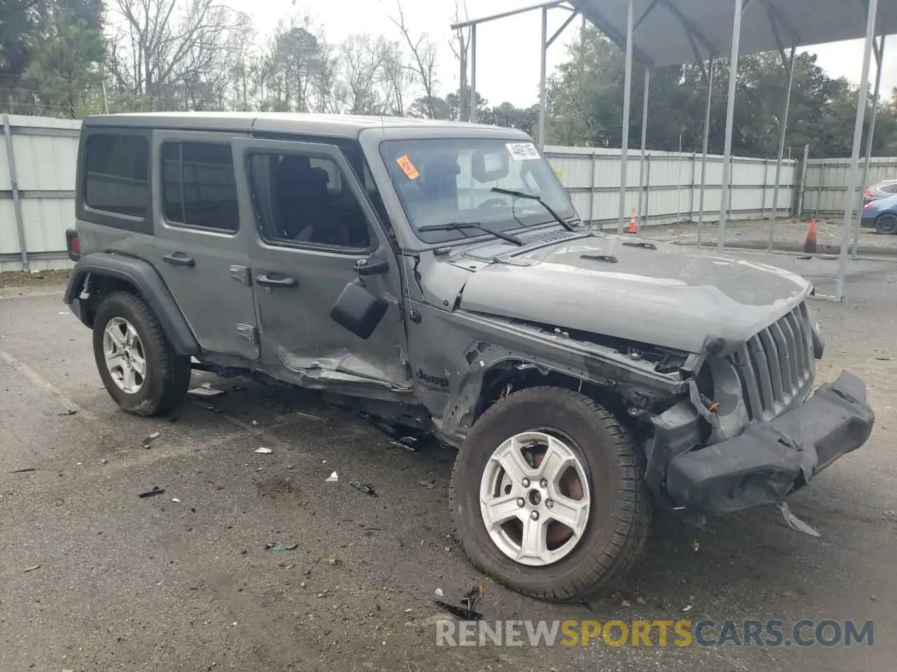 4 fotografías del automóvil dañado 1C4HJXDN2NW251007 JEEP WRANGLER 2022