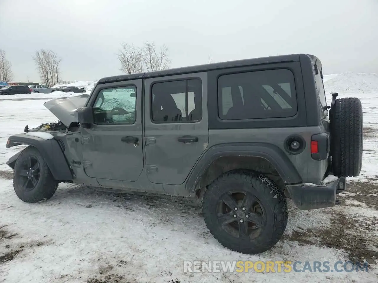 2 fotografías del automóvil dañado 1C4HJXDN2NW279504 JEEP WRANGLER 2022