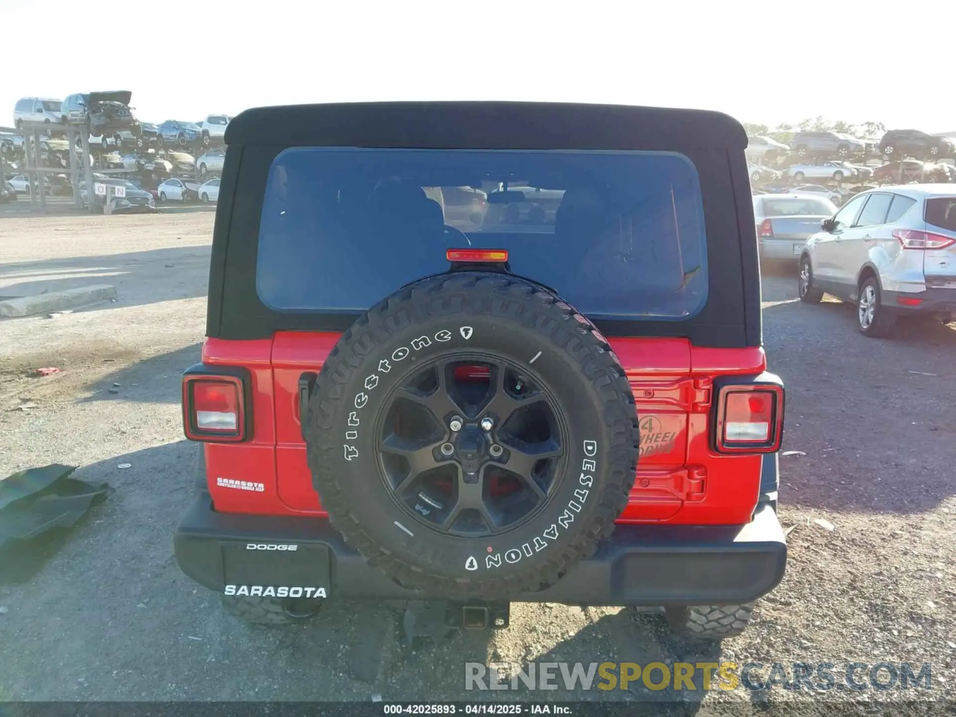 16 fotografías del automóvil dañado 1C4HJXDN3NW129708 JEEP WRANGLER 2022