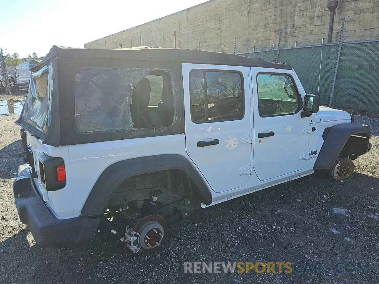 3 fotografías del automóvil dañado 1C4HJXDN7NW270183 JEEP WRANGLER 2022