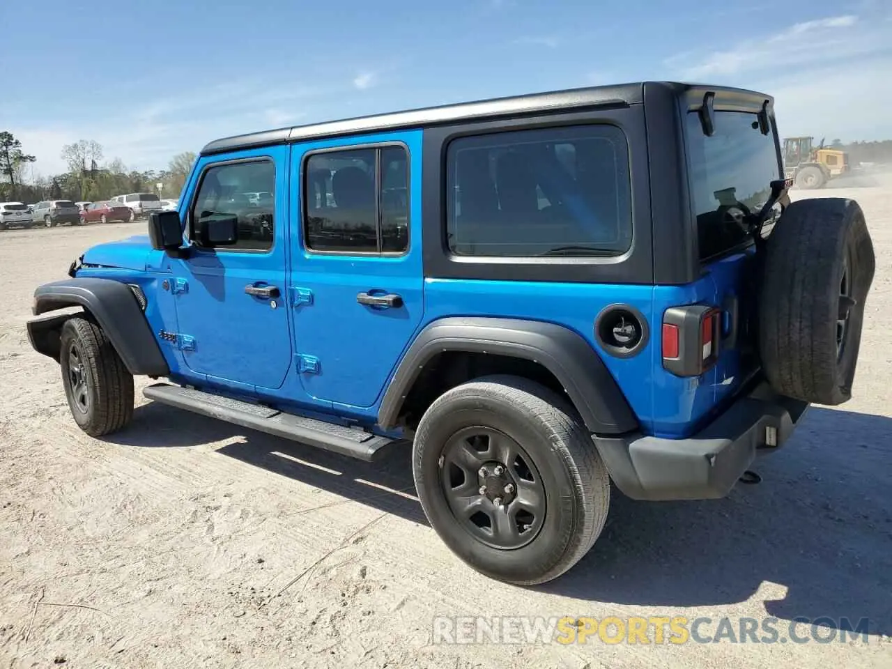 2 fotografías del automóvil dañado 1C4HJXDN8NW173946 JEEP WRANGLER 2022