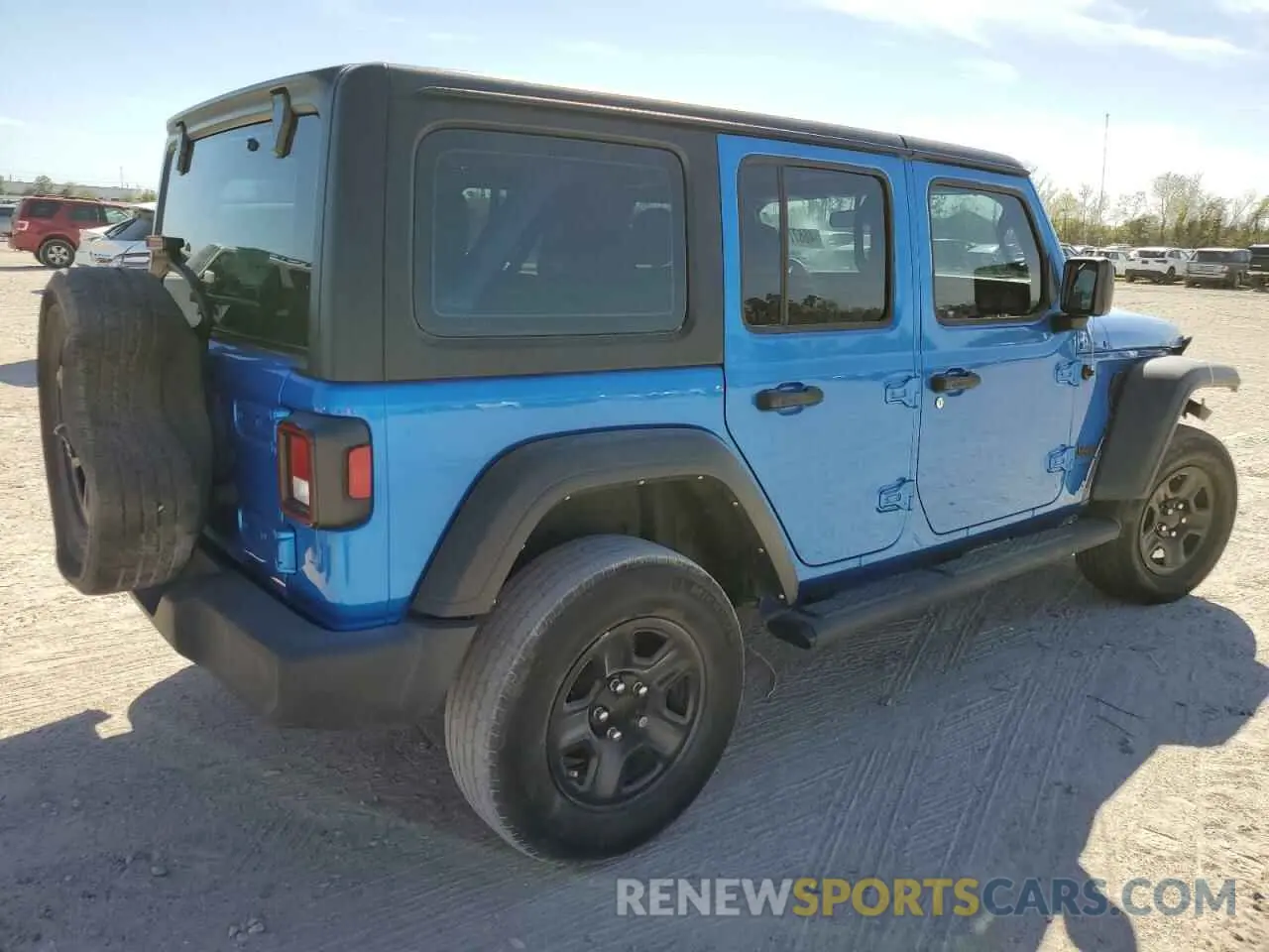 3 fotografías del automóvil dañado 1C4HJXDN8NW173946 JEEP WRANGLER 2022