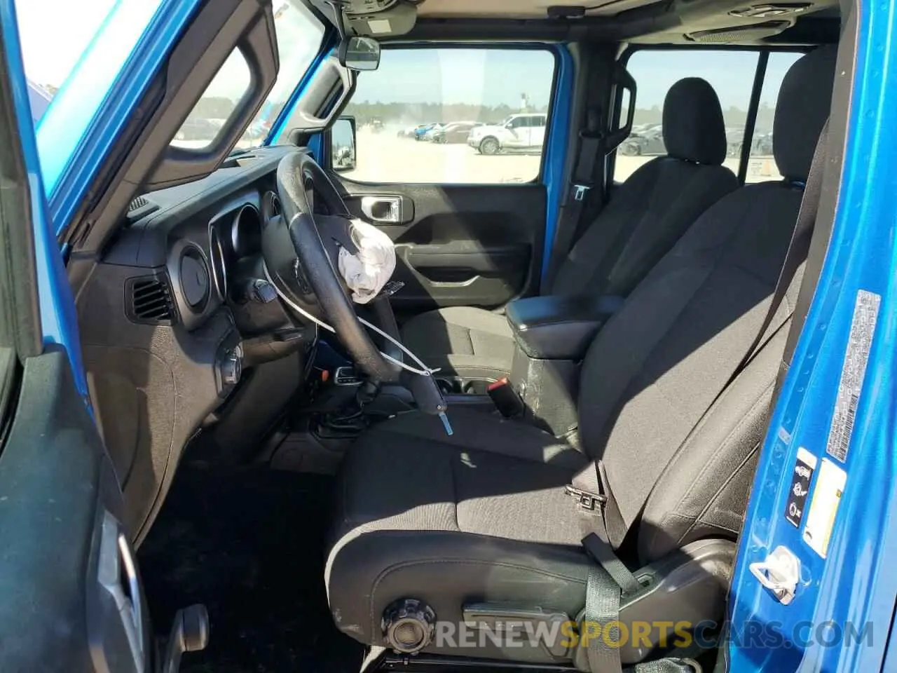 7 fotografías del automóvil dañado 1C4HJXDN8NW173946 JEEP WRANGLER 2022