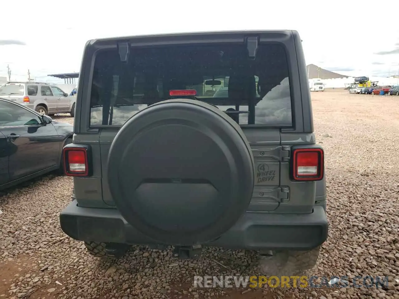 6 fotografías del automóvil dañado 1C4HJXDN8NW241324 JEEP WRANGLER 2022
