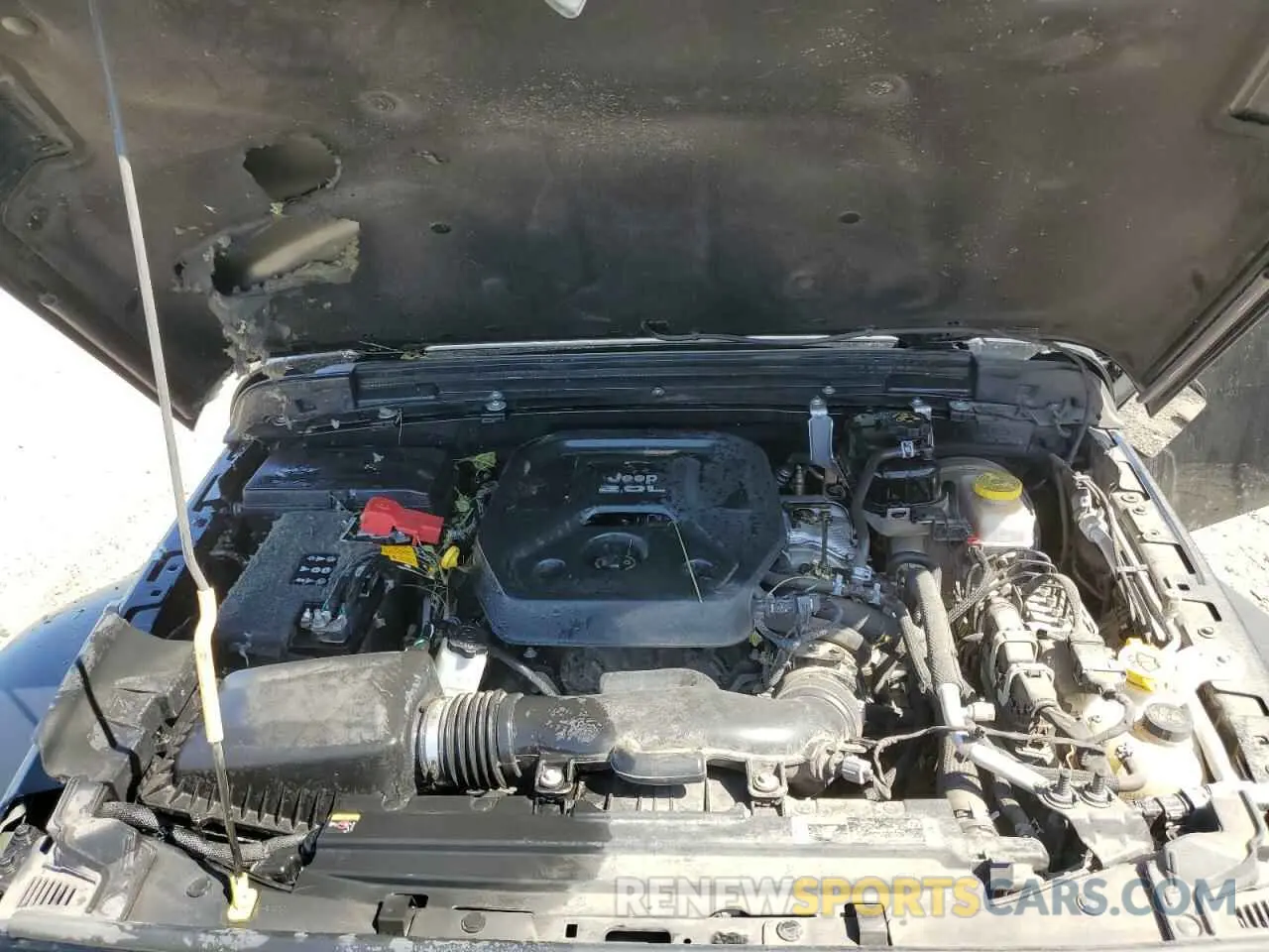 12 fotografías del automóvil dañado 1C4HJXDNXNW216456 JEEP WRANGLER 2022