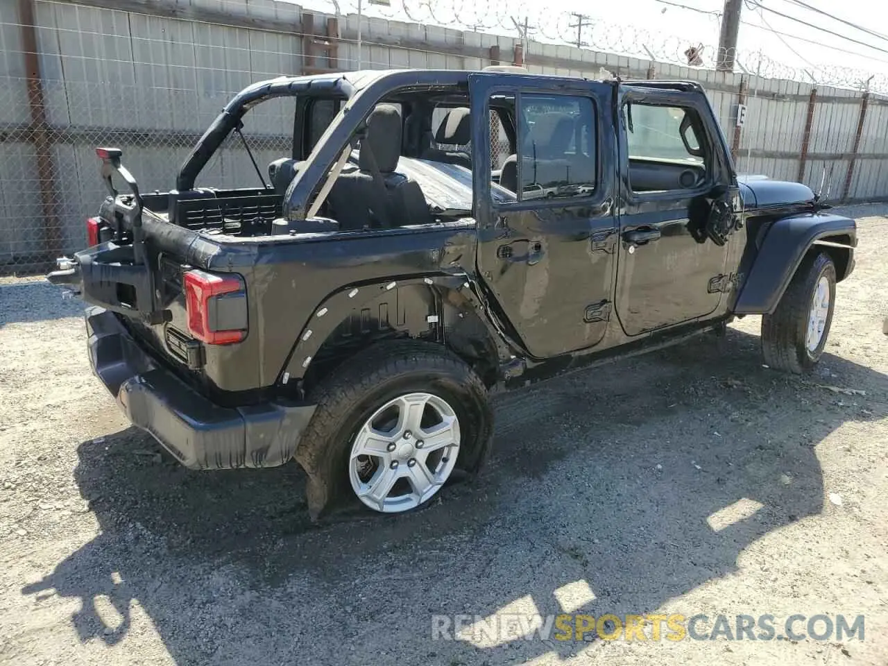 3 fotografías del automóvil dañado 1C4HJXDNXNW216456 JEEP WRANGLER 2022