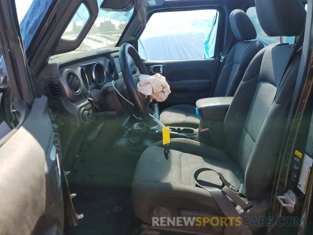 7 fotografías del automóvil dañado 1C4HJXDNXNW216456 JEEP WRANGLER 2022