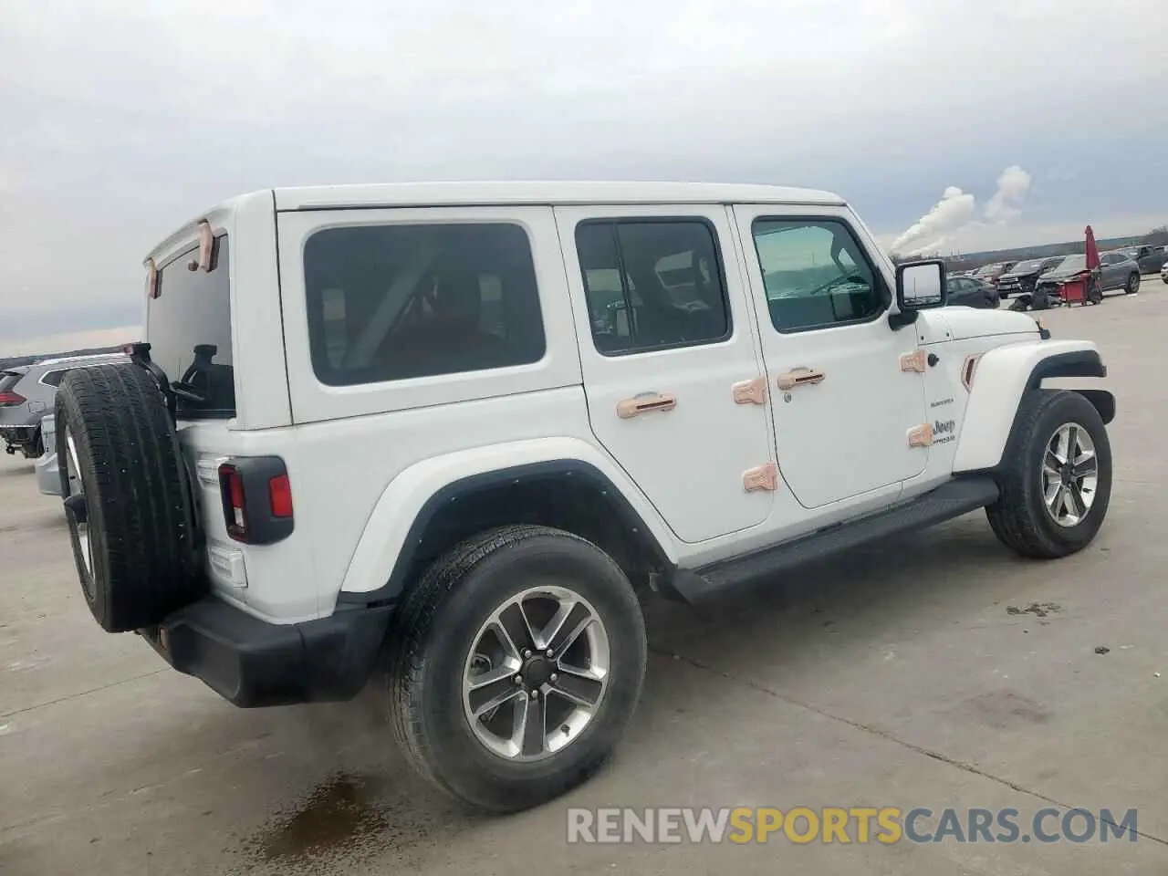 3 fotografías del automóvil dañado 1C4HJXEG0NW240264 JEEP WRANGLER 2022