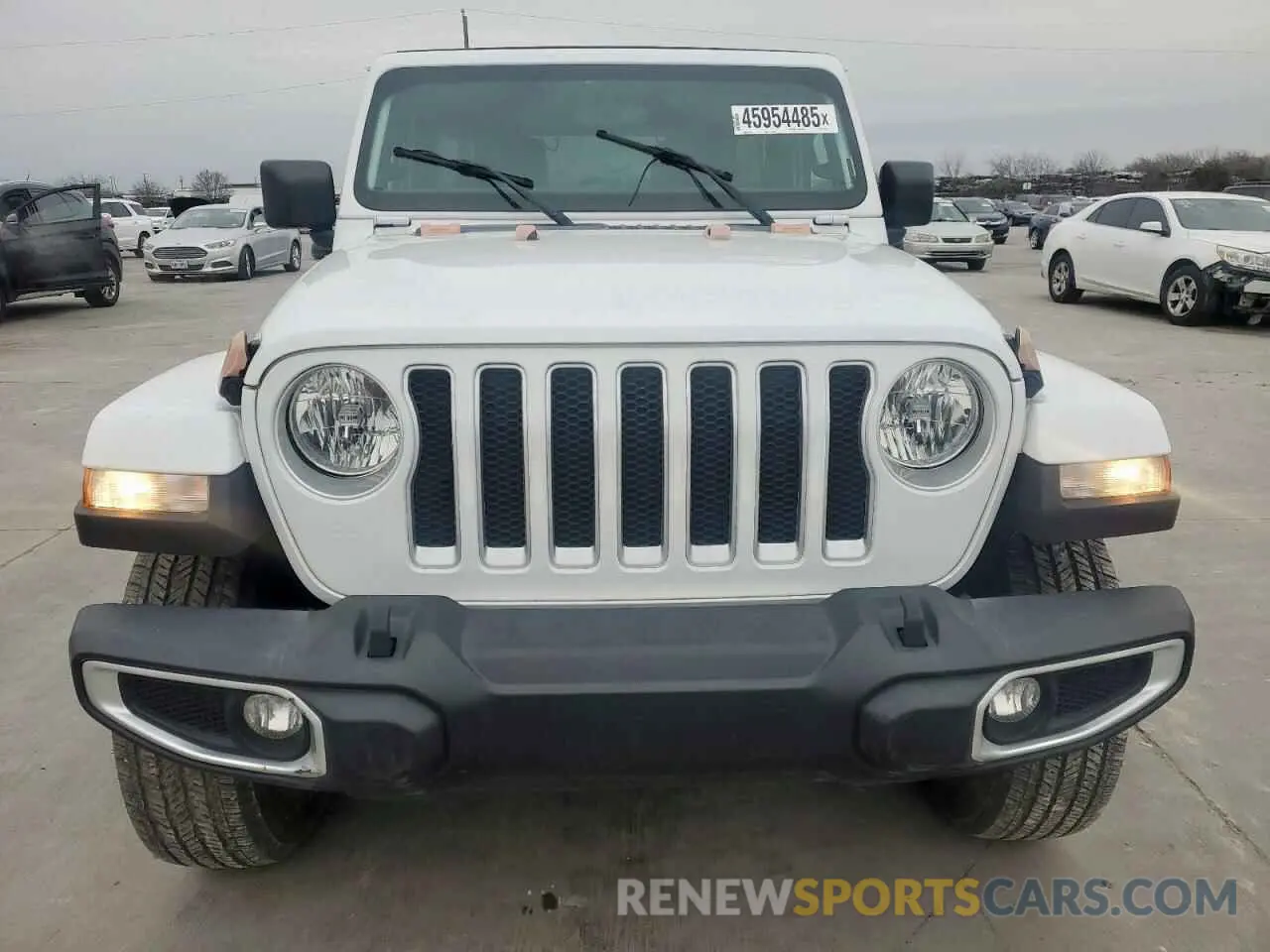 5 fotografías del automóvil dañado 1C4HJXEG0NW240264 JEEP WRANGLER 2022
