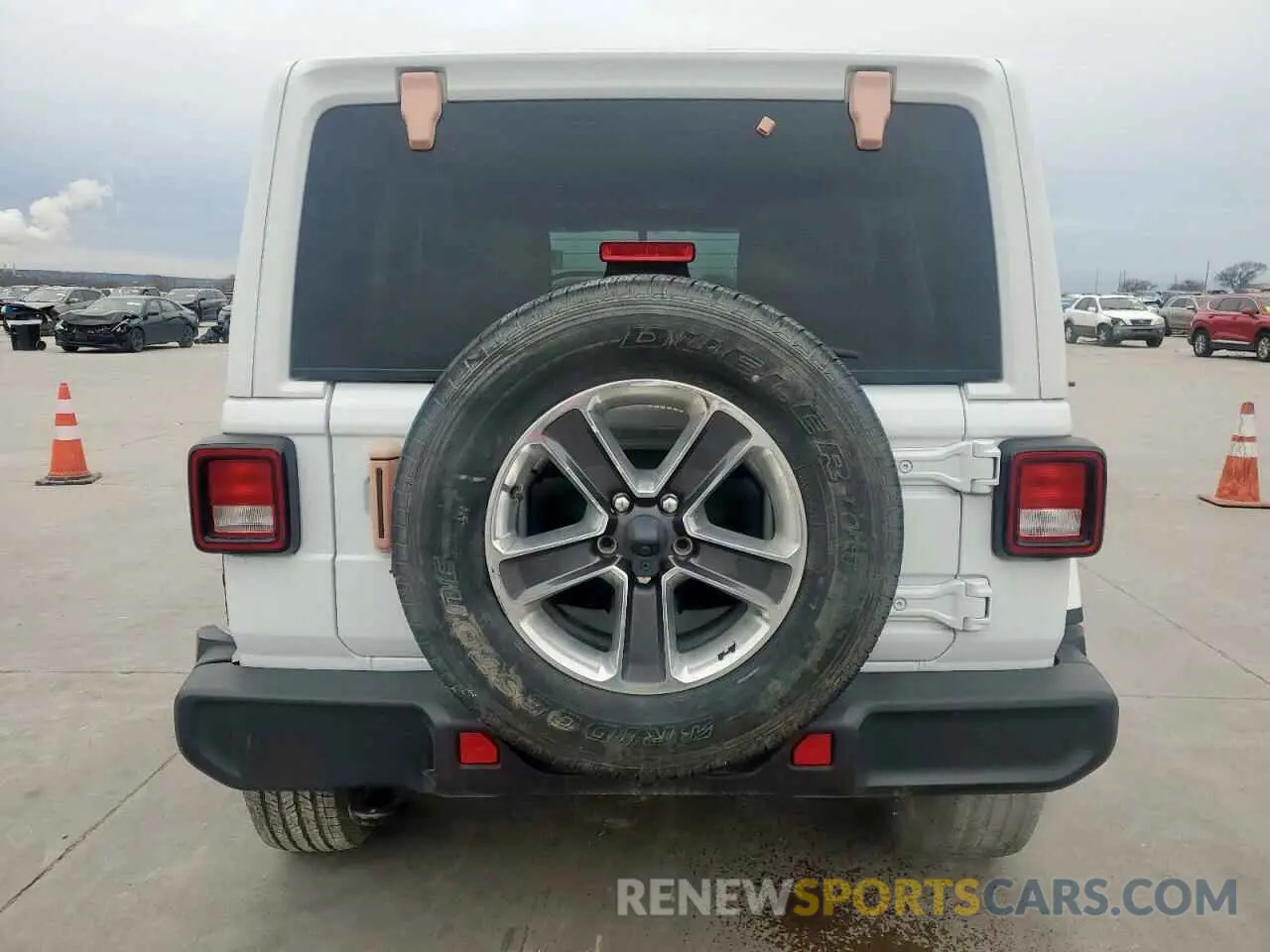 6 fotografías del automóvil dañado 1C4HJXEG0NW240264 JEEP WRANGLER 2022