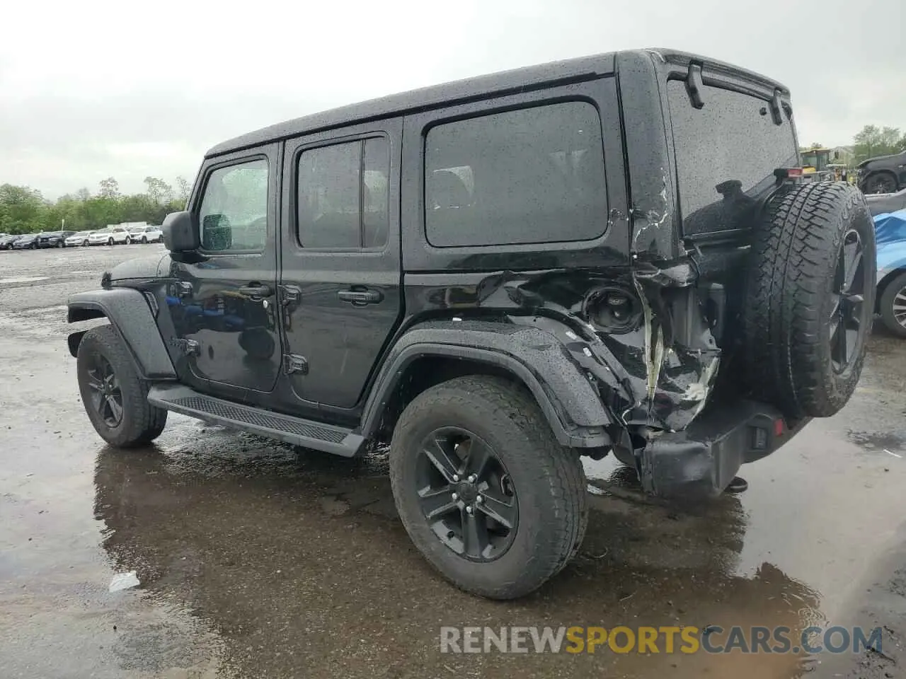 2 fotografías del automóvil dañado 1C4HJXEGXNW211886 JEEP WRANGLER 2022
