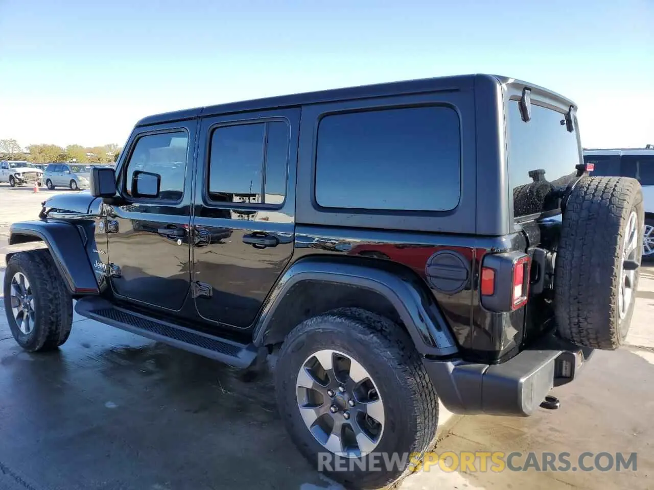 2 fotografías del automóvil dañado 1C4HJXEN5NW145438 JEEP WRANGLER 2022