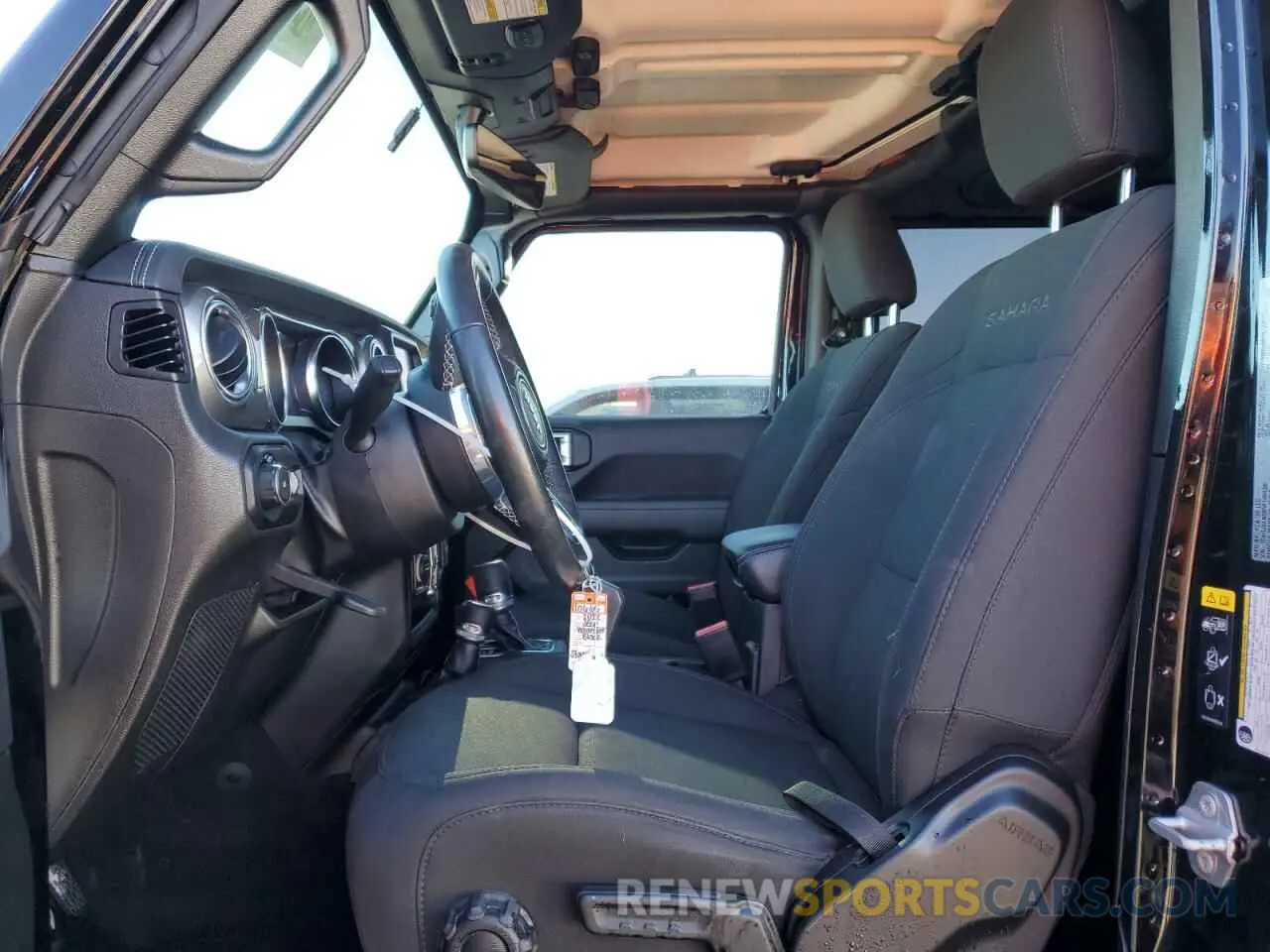 7 fotografías del automóvil dañado 1C4HJXEN5NW145438 JEEP WRANGLER 2022