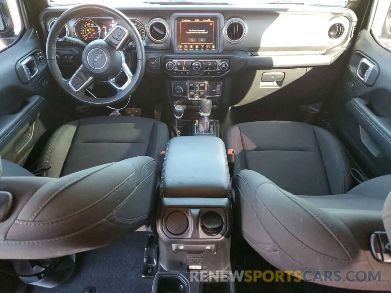 8 fotografías del automóvil dañado 1C4HJXEN5NW145438 JEEP WRANGLER 2022