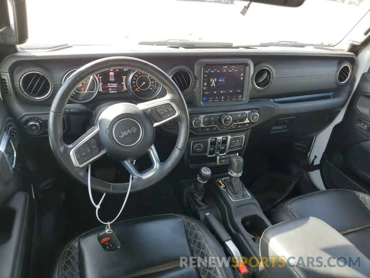 8 fotografías del automóvil dañado 1C4HJXEN8NW240480 JEEP WRANGLER 2022