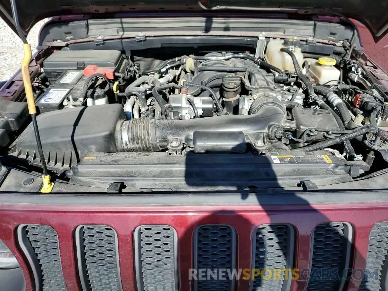 12 fotografías del automóvil dañado 1C4HJXFG1NW116549 JEEP WRANGLER 2022