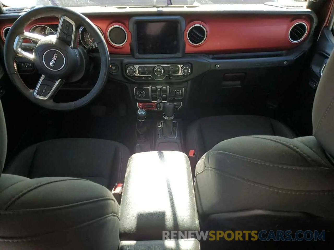 8 fotografías del automóvil dañado 1C4HJXFG1NW116549 JEEP WRANGLER 2022