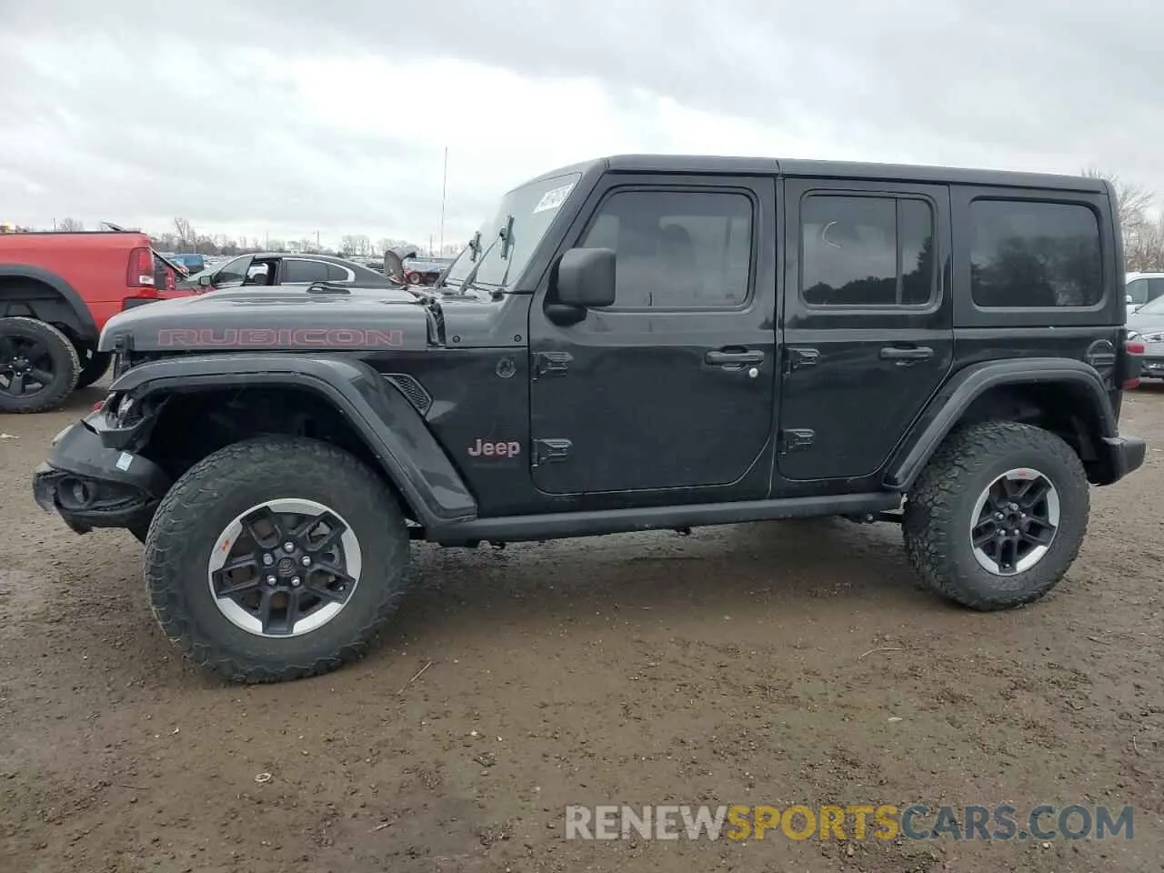 1 fotografías del automóvil dañado 1C4HJXFN5NW104287 JEEP WRANGLER 2022