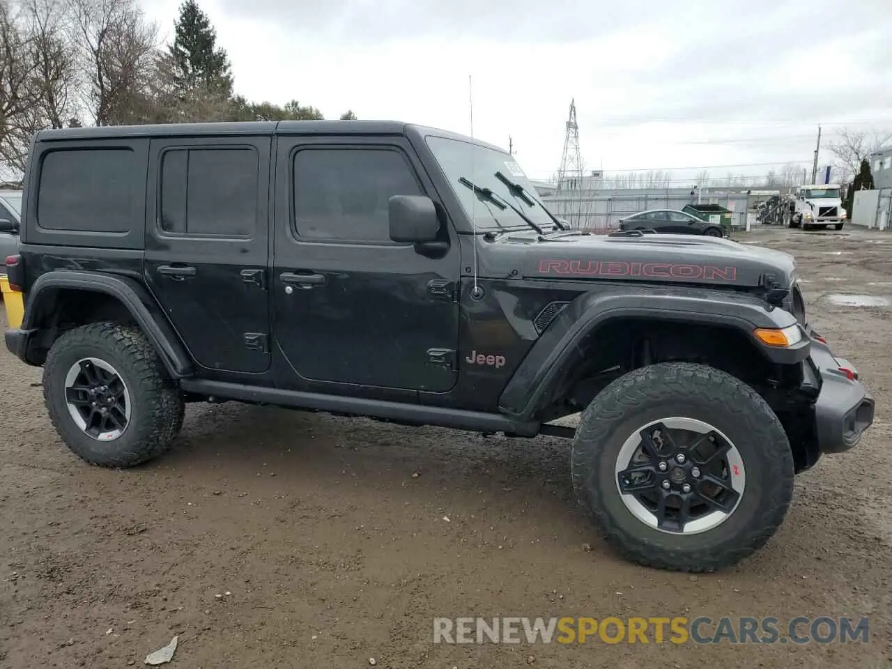 4 fotografías del automóvil dañado 1C4HJXFN5NW104287 JEEP WRANGLER 2022