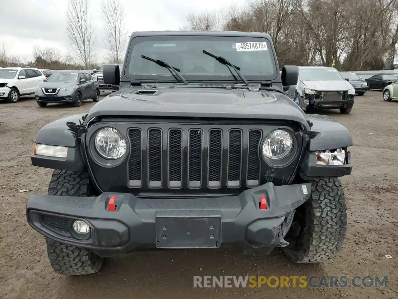 5 fotografías del automóvil dañado 1C4HJXFN5NW104287 JEEP WRANGLER 2022
