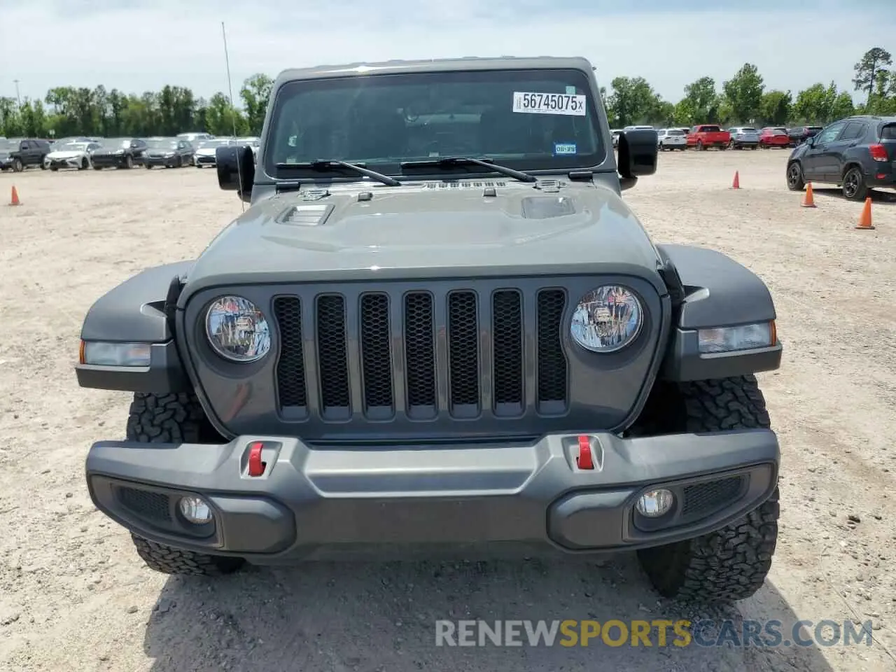 5 fotografías del automóvil dañado 1C4HJXFN6NW166278 JEEP WRANGLER 2022