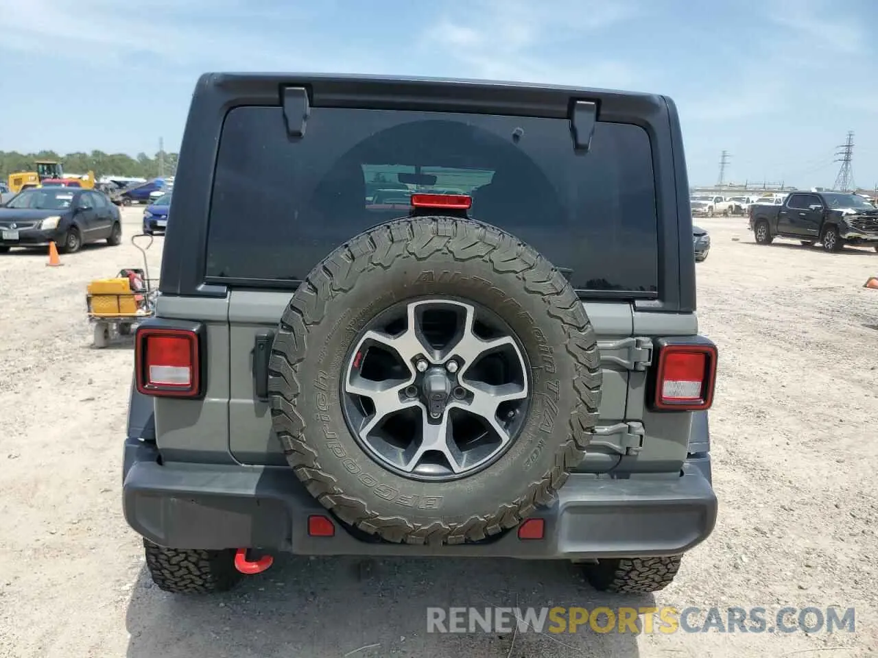 6 fotografías del automóvil dañado 1C4HJXFN6NW166278 JEEP WRANGLER 2022