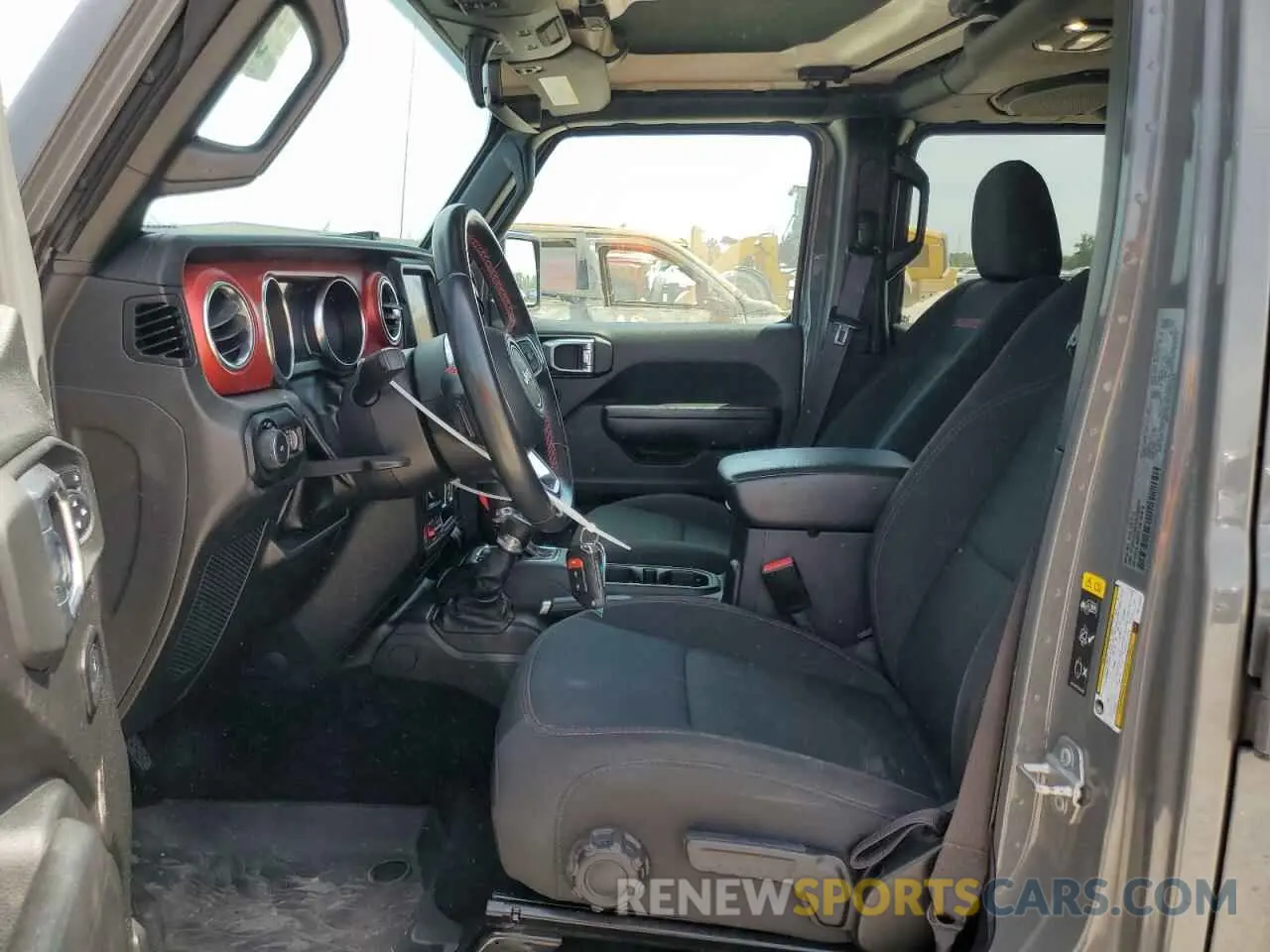 7 fotografías del automóvil dañado 1C4HJXFN6NW166278 JEEP WRANGLER 2022