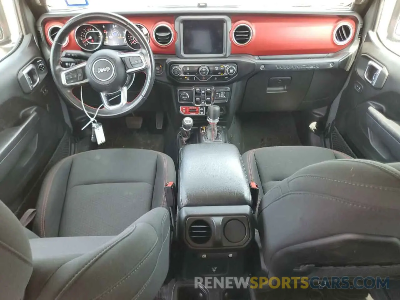 8 fotografías del automóvil dañado 1C4HJXFN6NW166278 JEEP WRANGLER 2022