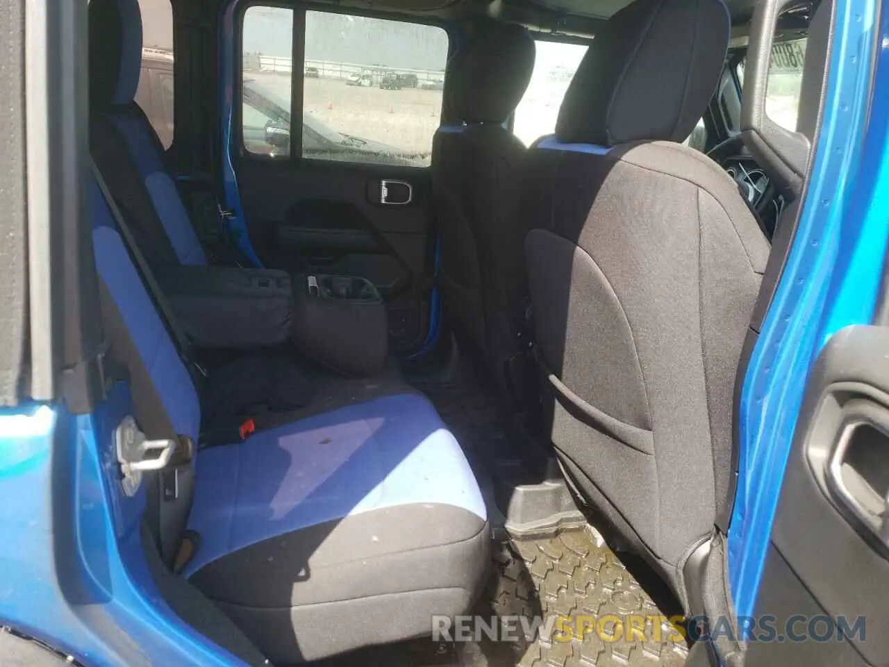 10 fotografías del automóvil dañado 1C4JJXFM7NW237044 JEEP WRANGLER 2022