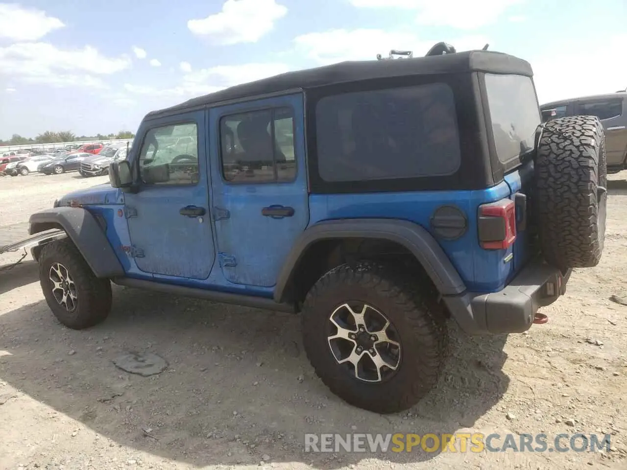 2 fotografías del automóvil dañado 1C4JJXFM7NW237044 JEEP WRANGLER 2022