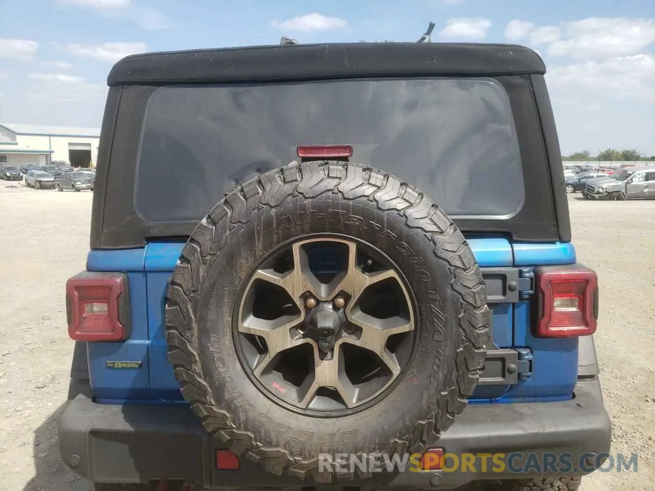 6 fotografías del automóvil dañado 1C4JJXFM7NW237044 JEEP WRANGLER 2022