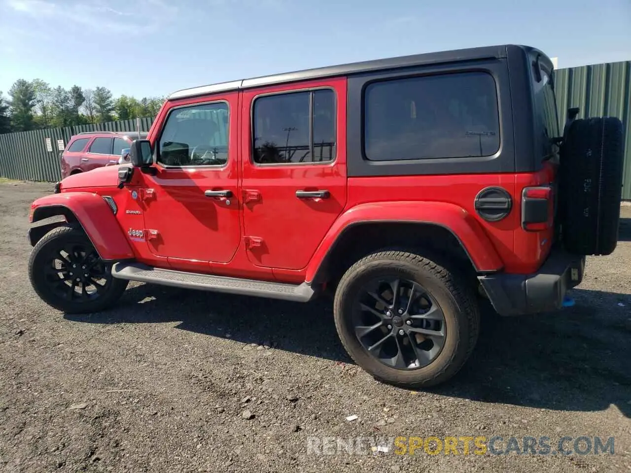 2 fotografías del automóvil dañado 1C4JJXP69NW275522 JEEP WRANGLER 2022