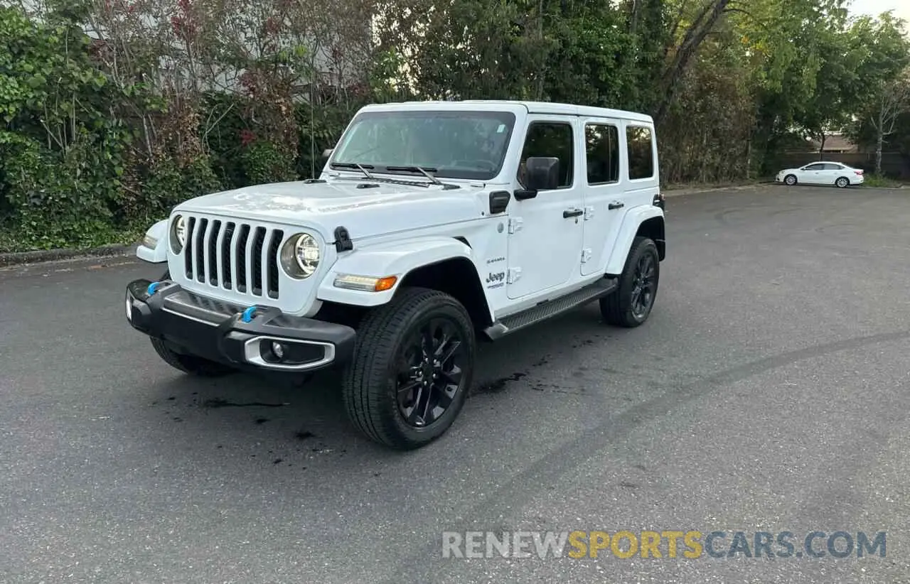 2 fotografías del automóvil dañado 1C4JJXP69NW279859 JEEP WRANGLER 2022