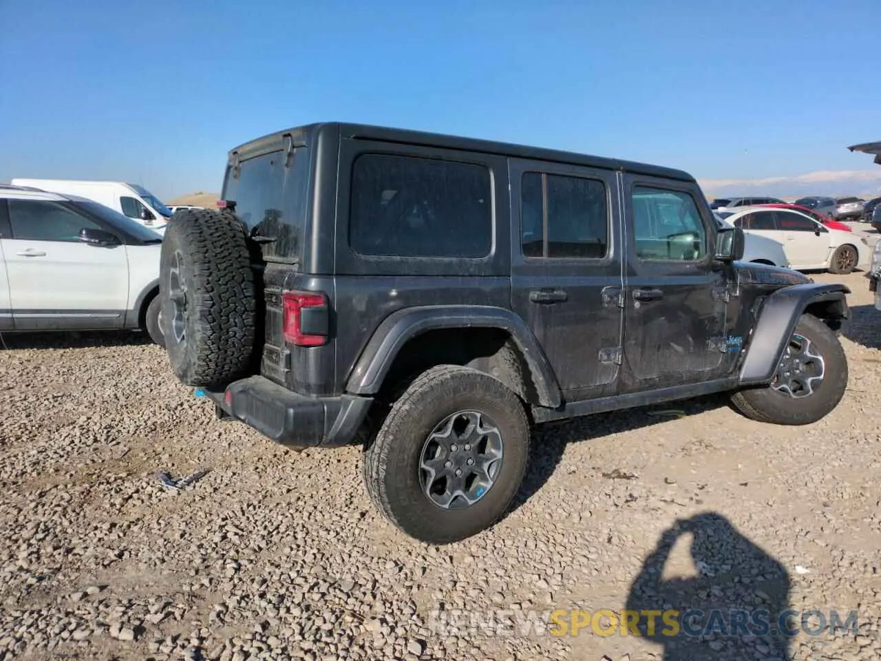 3 fotografías del automóvil dañado 1C4JJXR62NW169992 JEEP WRANGLER 2022