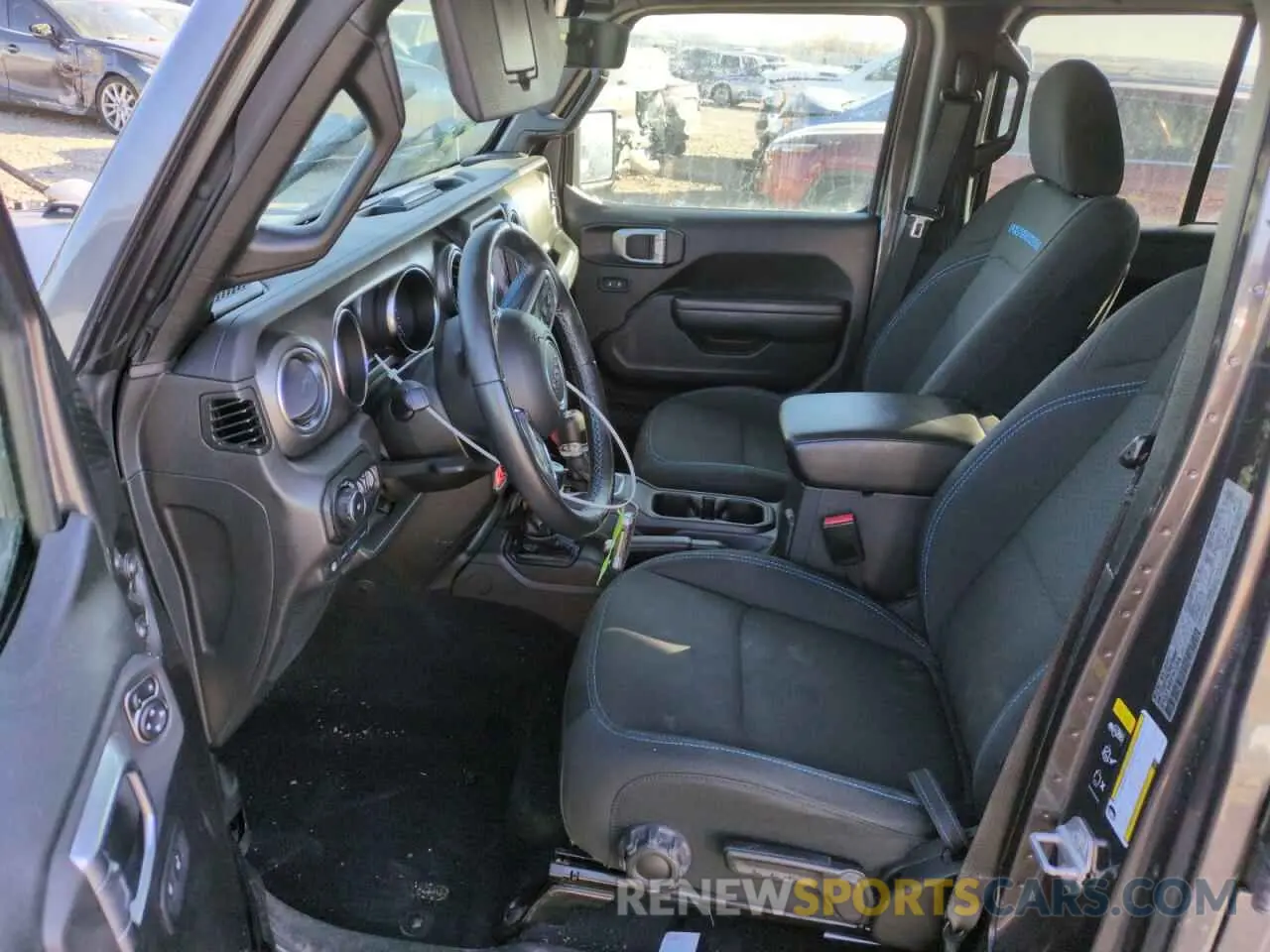 7 fotografías del automóvil dañado 1C4JJXR62NW169992 JEEP WRANGLER 2022