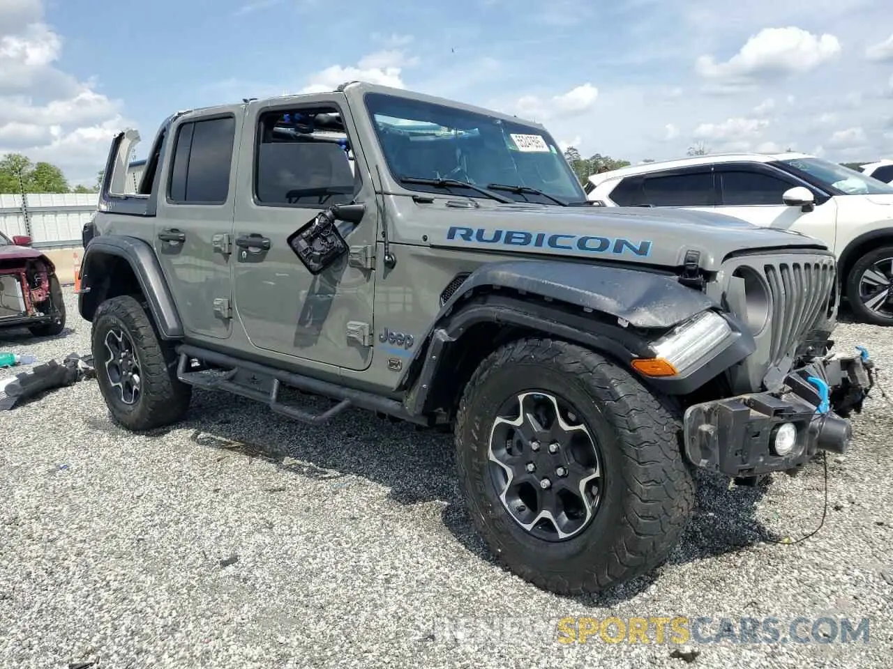 4 fotografías del automóvil dañado 1C4JJXR69NW206276 JEEP WRANGLER 2022