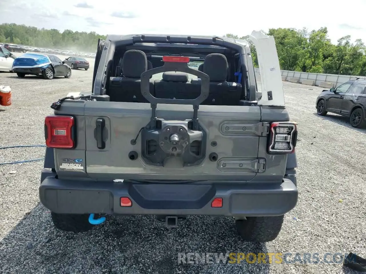 6 fotografías del automóvil dañado 1C4JJXR69NW206276 JEEP WRANGLER 2022