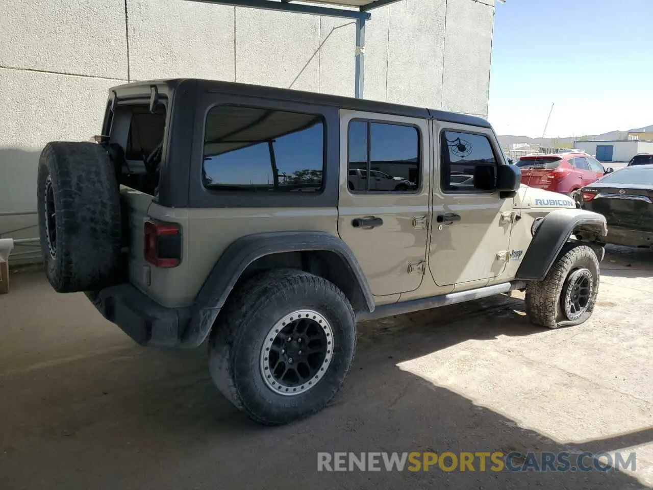 3 fotografías del automóvil dañado 1C4JJXR6XNW271086 JEEP WRANGLER 2022