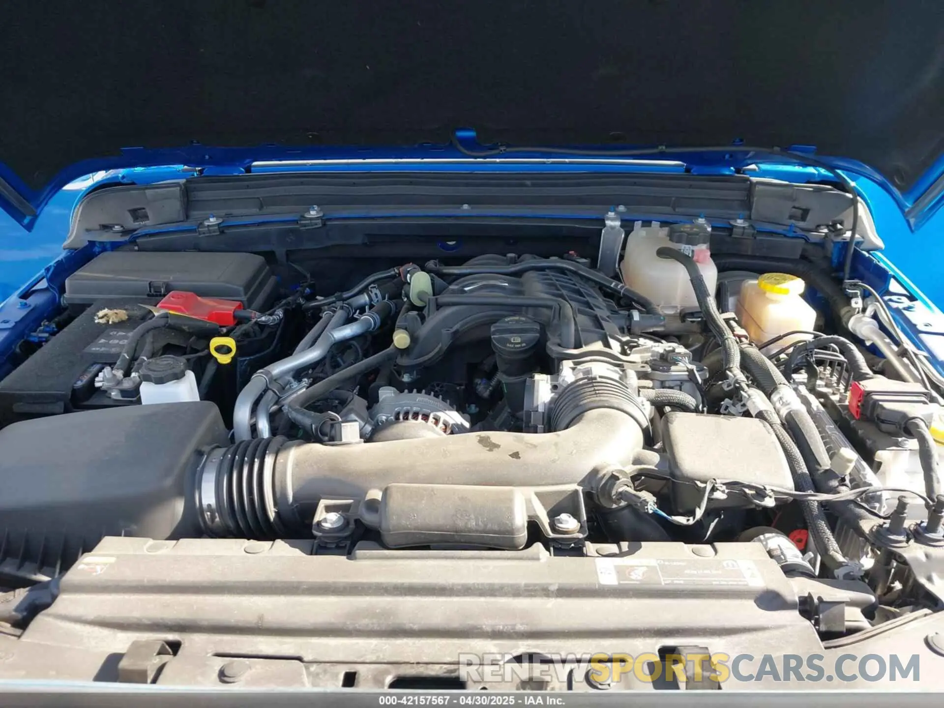 10 fotografías del automóvil dañado 1C4GJXAG1PW643061 JEEP WRANGLER 2023
