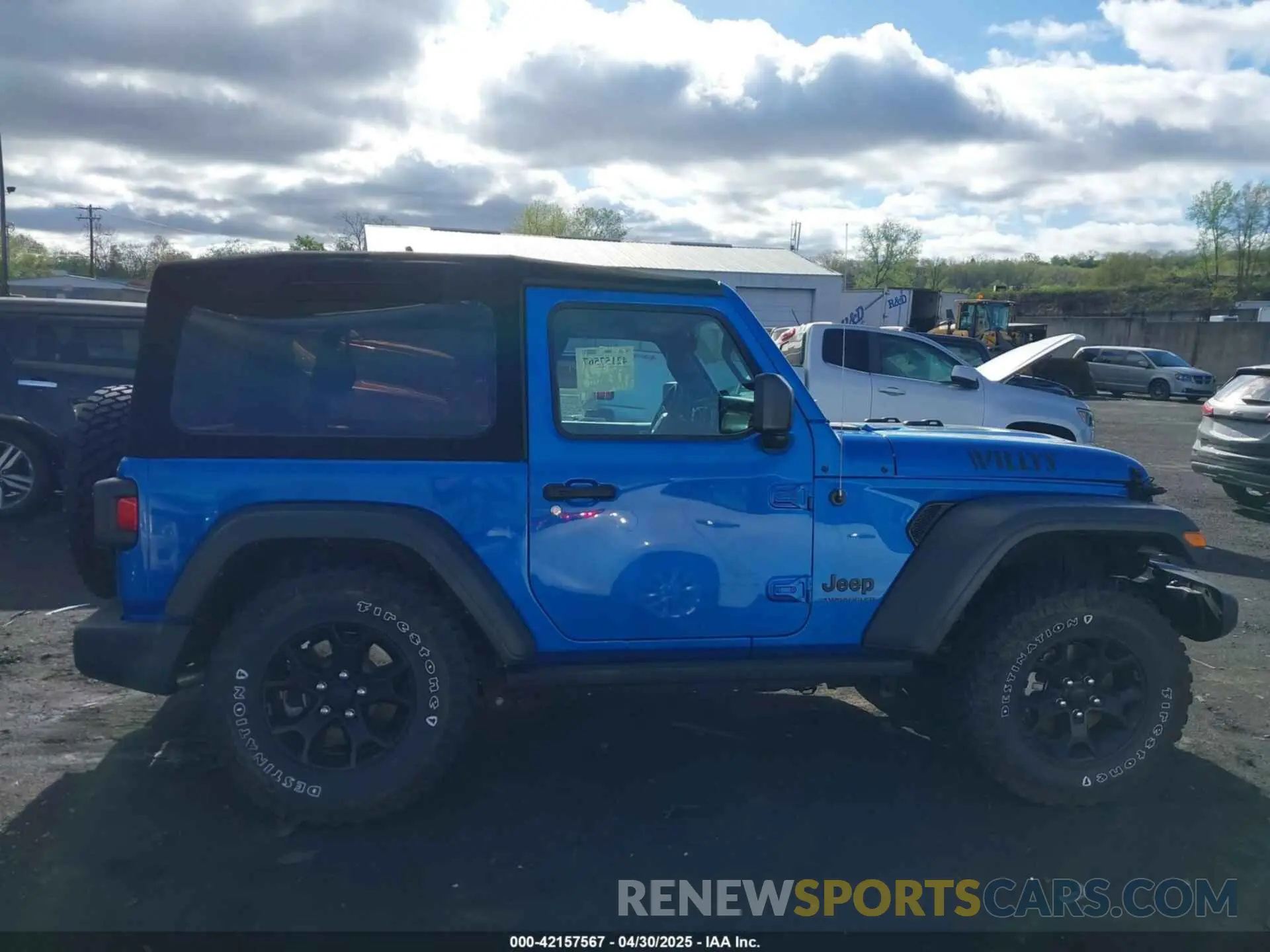 13 fotografías del automóvil dañado 1C4GJXAG1PW643061 JEEP WRANGLER 2023