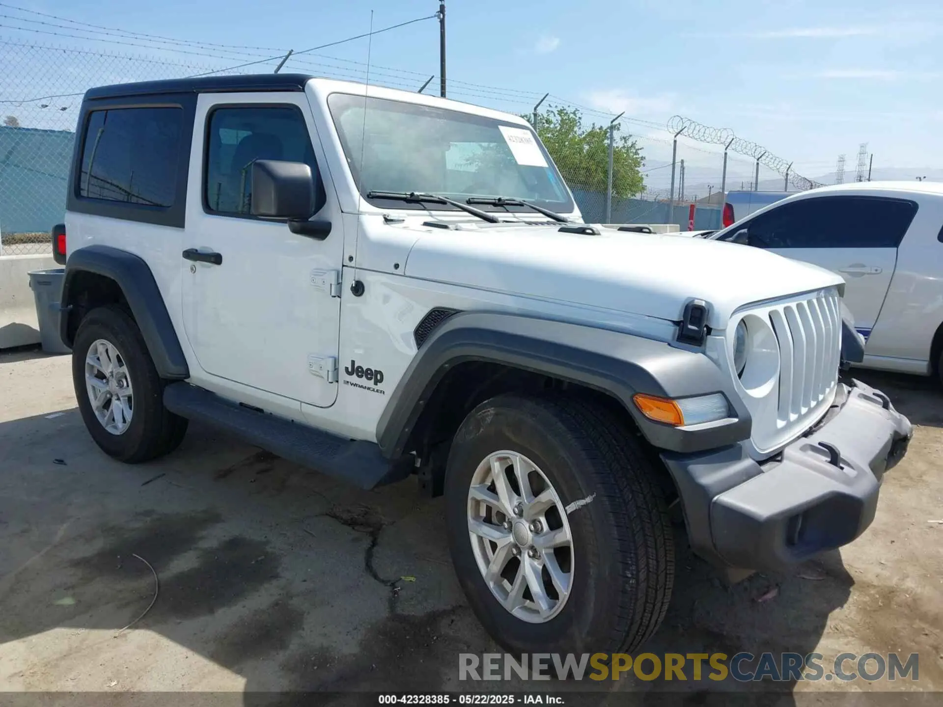 1 fotografías del automóvil dañado 1C4GJXAN4PW656756 JEEP WRANGLER 2023