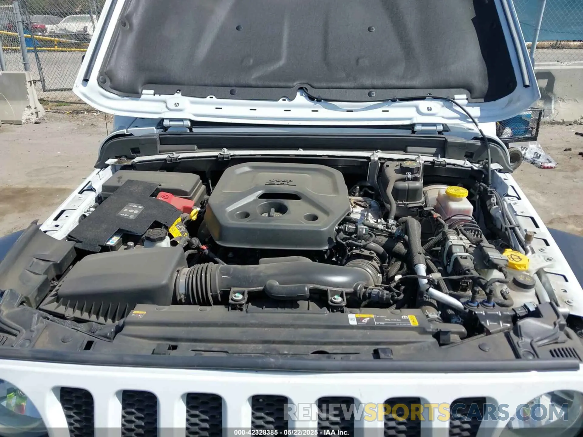 10 fotografías del automóvil dañado 1C4GJXAN4PW656756 JEEP WRANGLER 2023